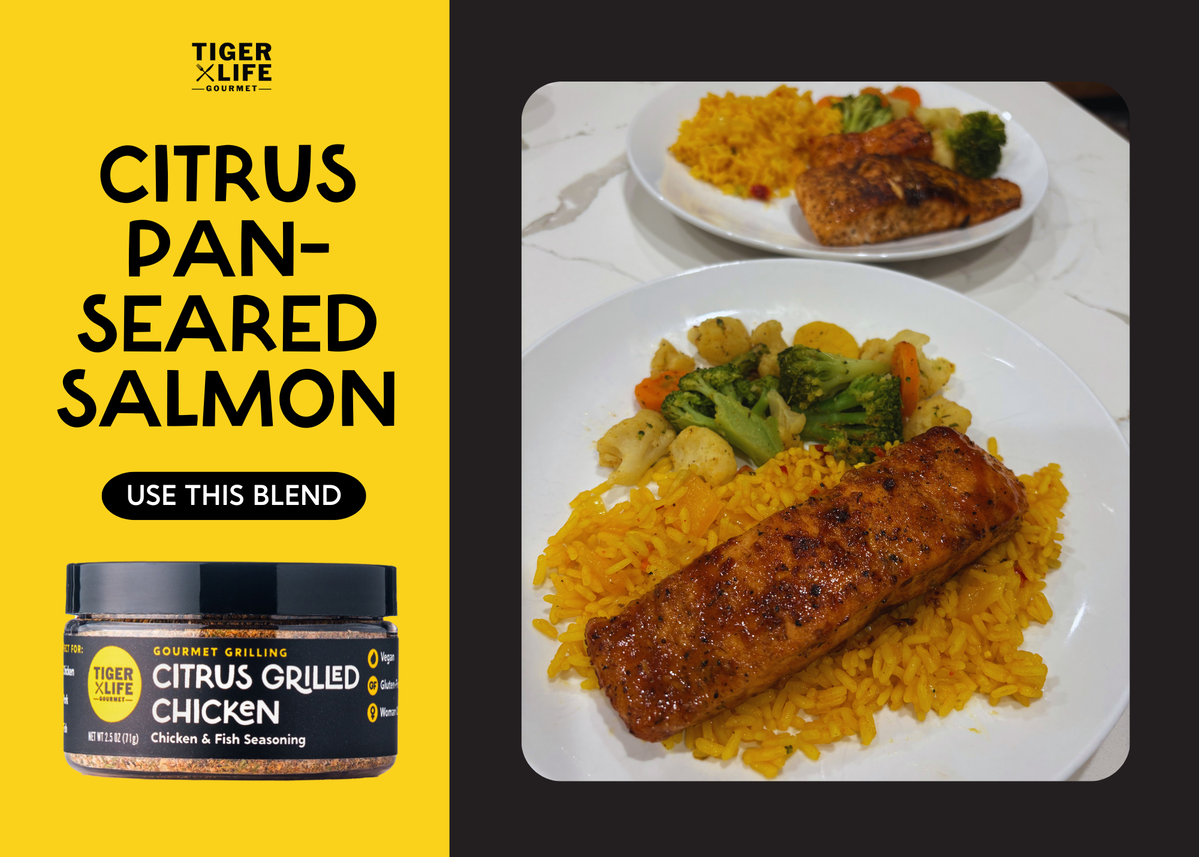 Citrus Pan-Seared Salmon Recipe with Bright, Bold Flavor