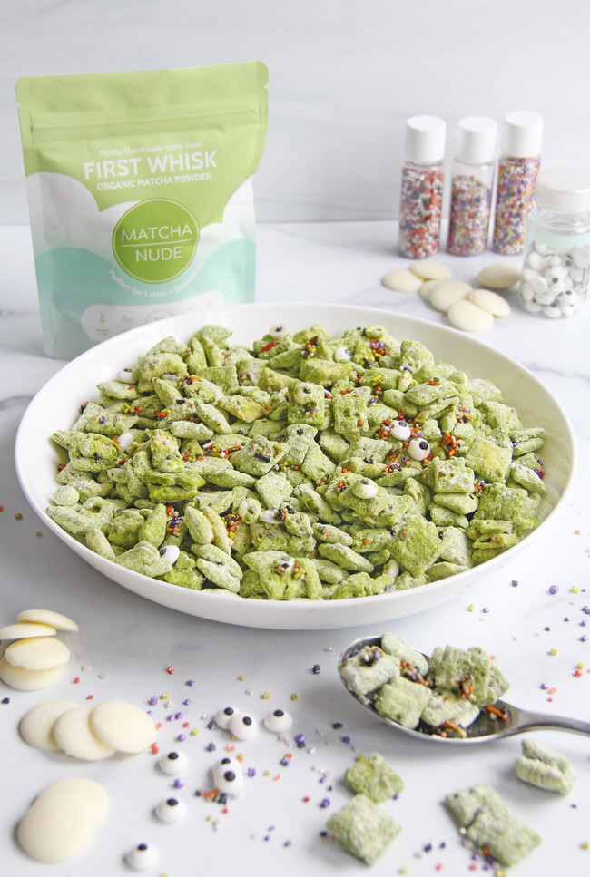 Image of 👻 Monster Matcha Puppy Chow