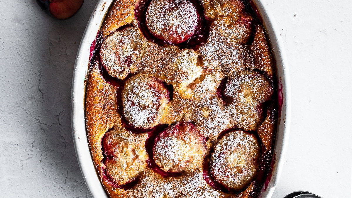 Plum-Extract Infused Plum Lemon Bars | Intense Plum Flavor Dessert Bars