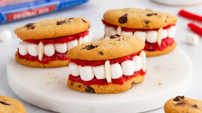 Red-Vine Flavor Extract Infused Creamy Red Vines Panna Cotta