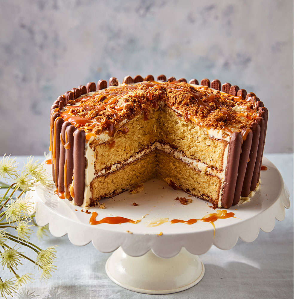 Caramel Celebration Cake