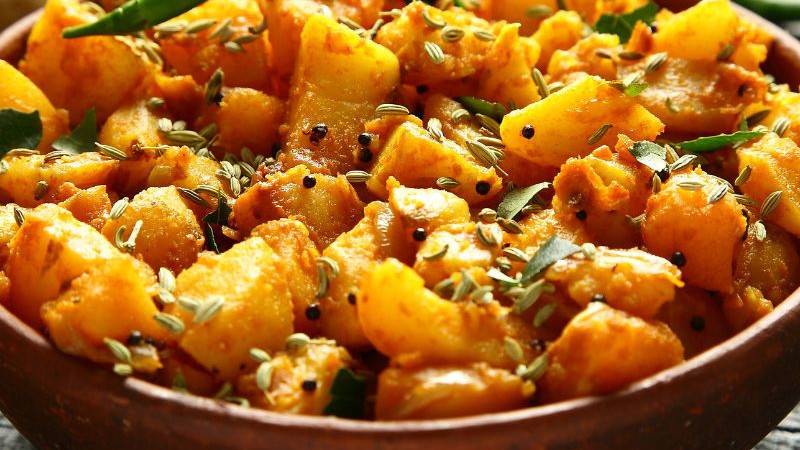 Image of Curry Zoete Aardappelsoep