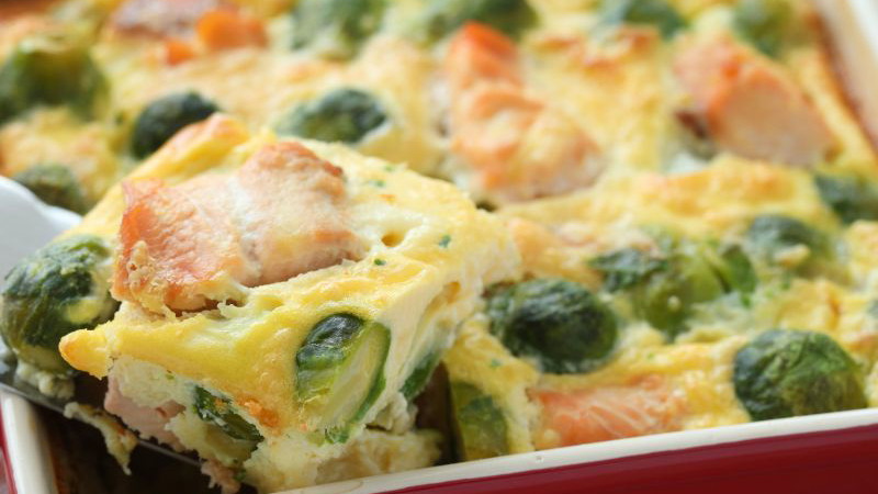 Image of Brussels & Black Garlic Gratin
