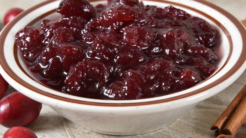 Image of Koffie Gekruide Cranberrysaus