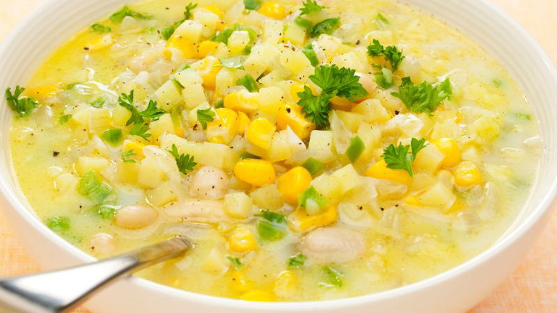 Image of Maïs & Poblano Chowder