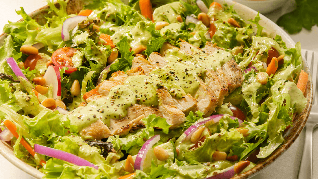 Image of Creamy Cilantro Apple Cider Vinegar Dressing Recipe