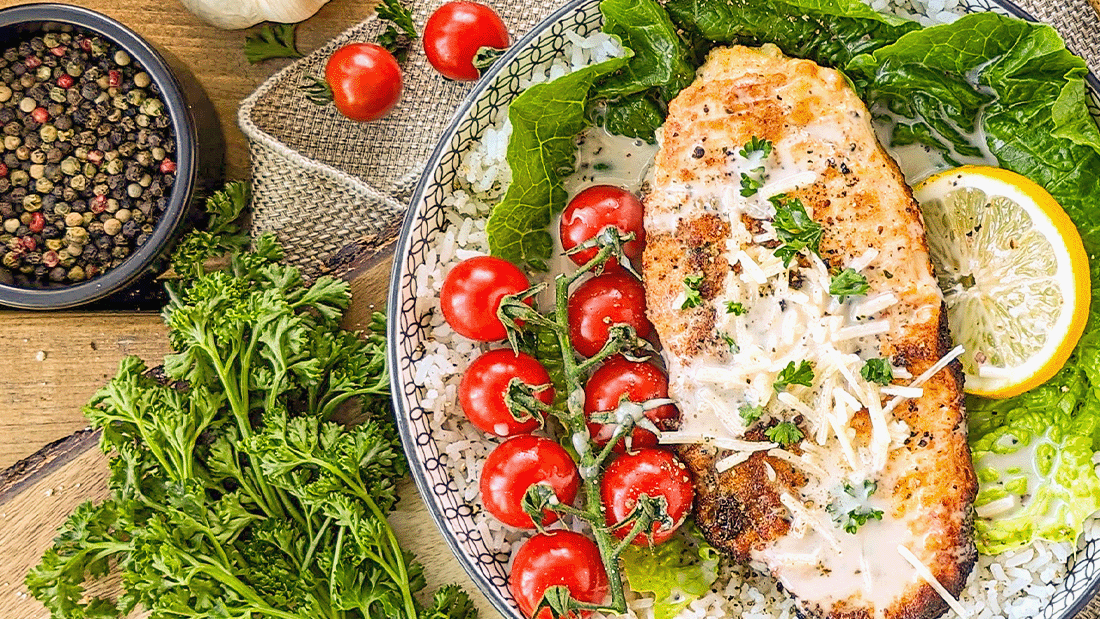 Image of Crispy Caesar Panko Chicken Recipe