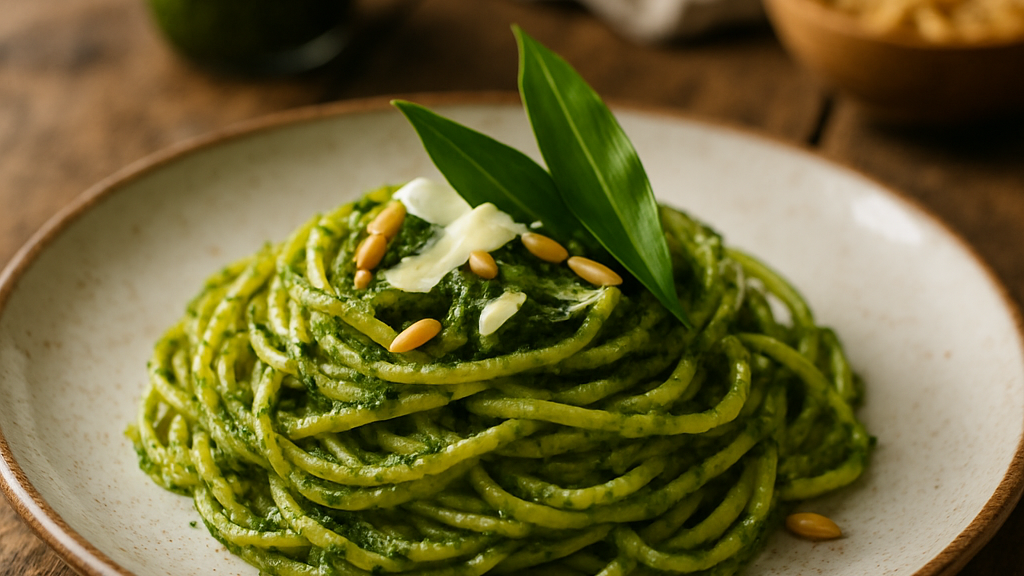 Image of Bärlauch Pesto (15 Min) | Würziges Rezept
