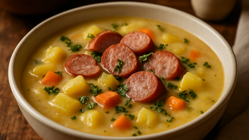 Image of Kartoffelsuppe (30 Min) | Herzhaftes Rezept