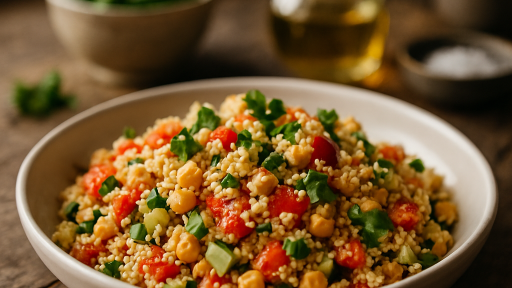 Image of Couscous Salat (20 Min) | Frischer Genuss