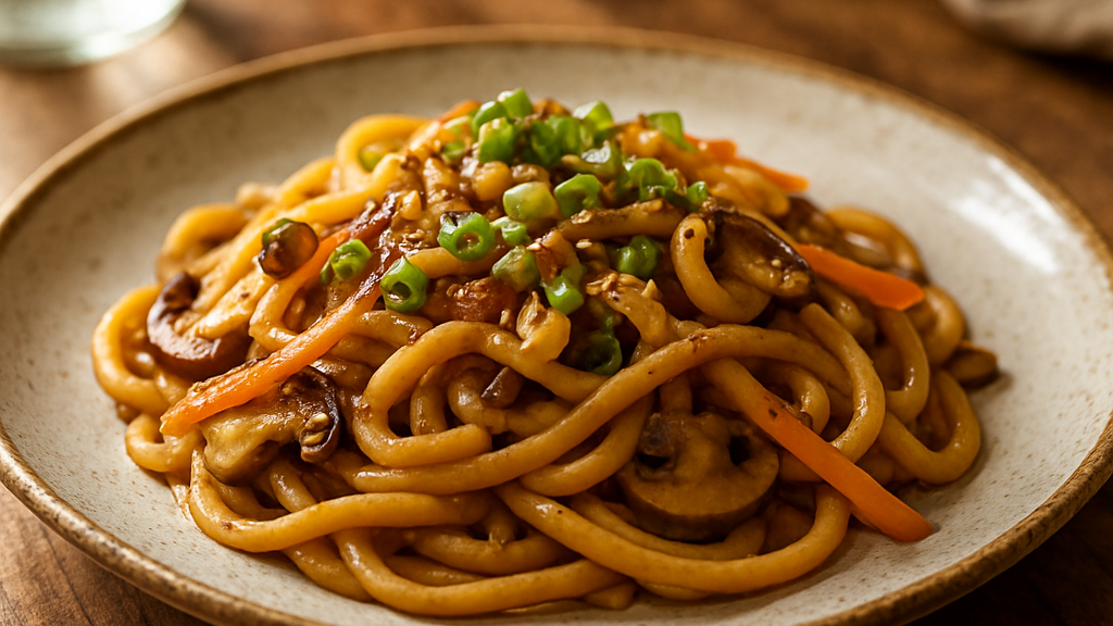 Image of Udon Nudeln (25 Min) | Würziges Rezept