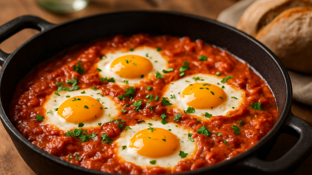 Image of Shakshuka (30 Min) | Würziges Veggie-Rezept