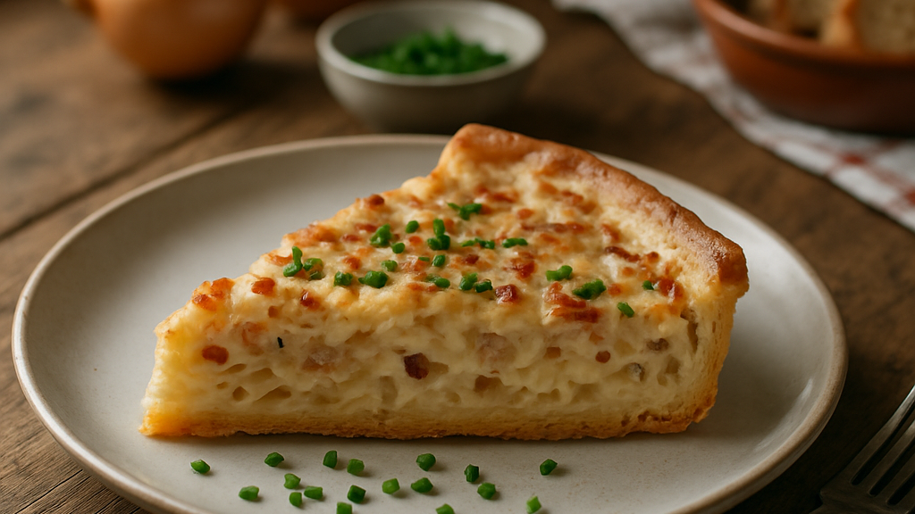 Image of Zwiebelkuchen (60 Min) | Herzhaftes Rezept