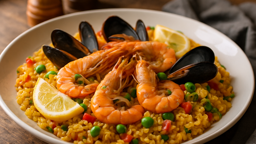 Image of Paella (45 Min) | Herzhaftes Genuss-Rezept