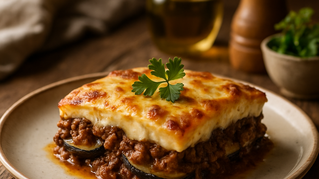 Image of Moussaka (90 Min) | Herzhaftes Ofengericht