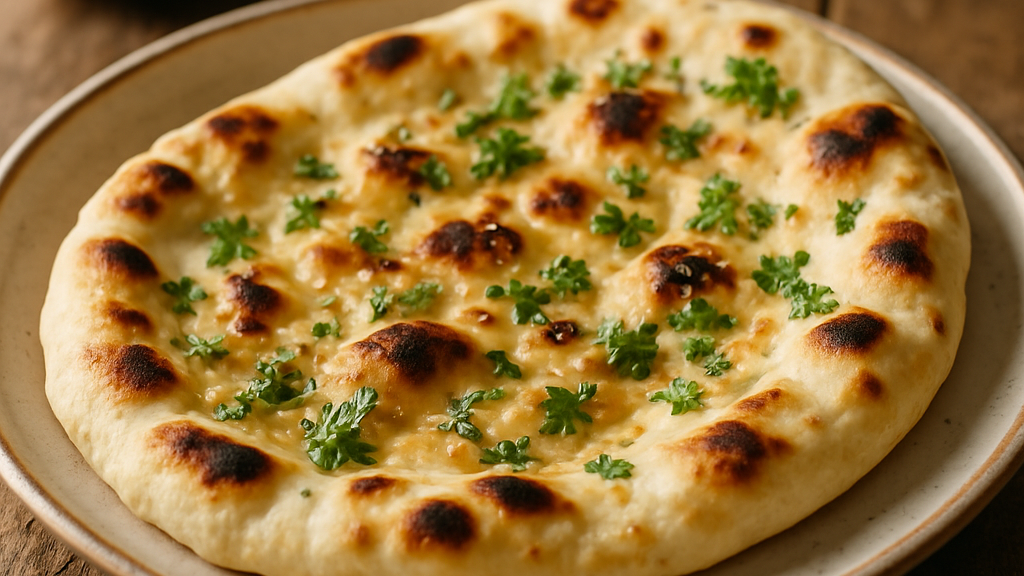 Image of Naan Brot (45 Min) | Fluffiges Rezept