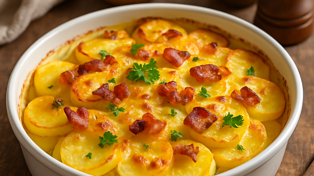 Image of Kartoffelauflauf (60 Min) | Herzhaftes Rezept