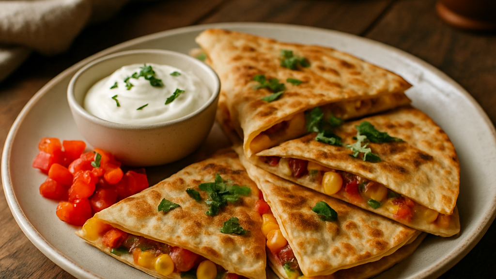 Image of Quesadillas (25 Min) | Herzhaftes Rezept
