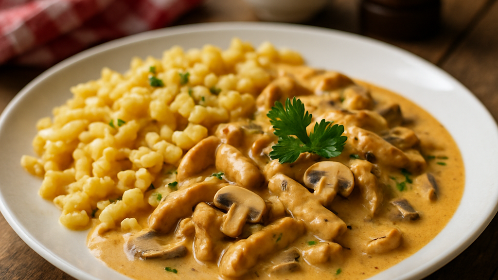 Image of Hähnchengeschnetzeltes (30 Min) | Herzhaftes Rezept