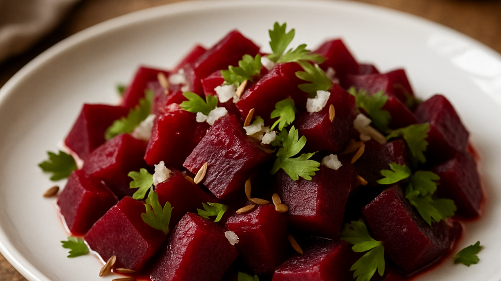 Image of Rote Bete Salat (20 Min) | Frisch & Würzig