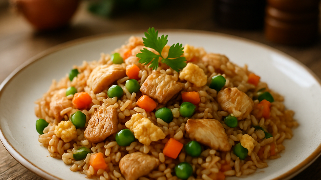 Image of Gebratener Reis (25 Min) | Schnelles Rezept