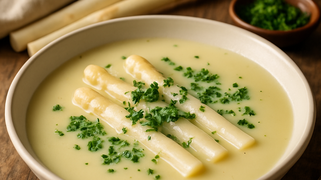Image of Spargelsuppe (30 Min) | Cremiges Rezept