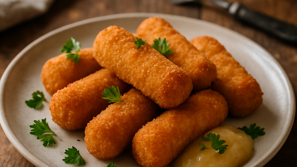 Image of Kroketten (45 Min) | Knuspriges Rezept