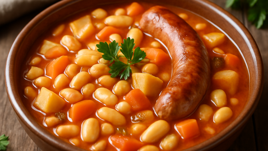 Image of Bohnen Eintopf (40 Min) | Herzhaftes Rezept