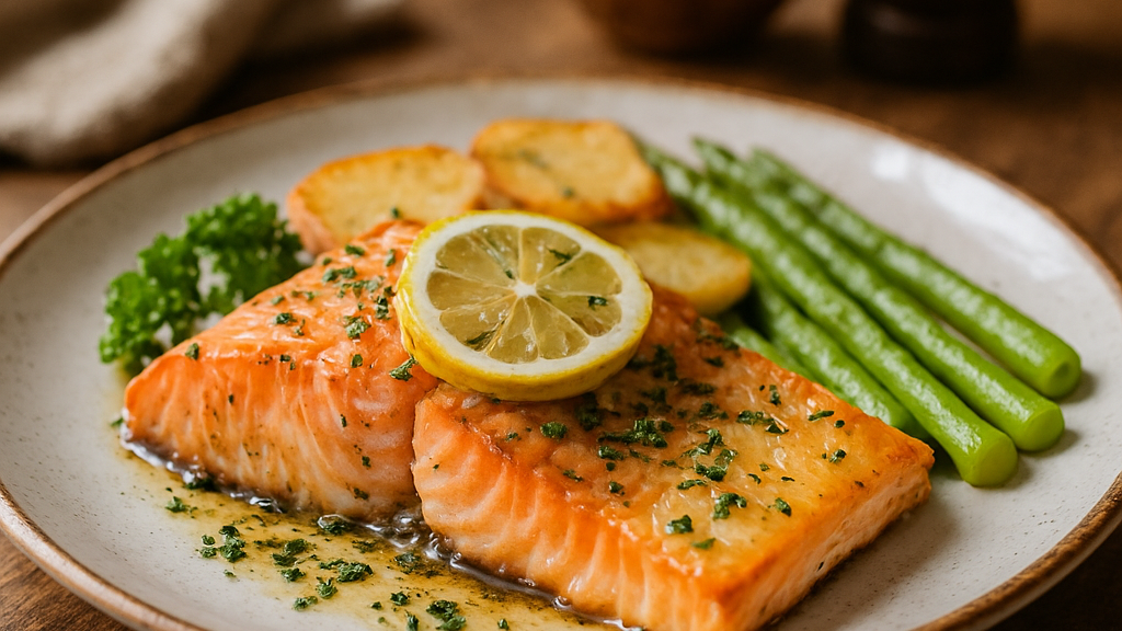 Image of Lachs im Ofen (30 Min) | Herzhaftes Rezept