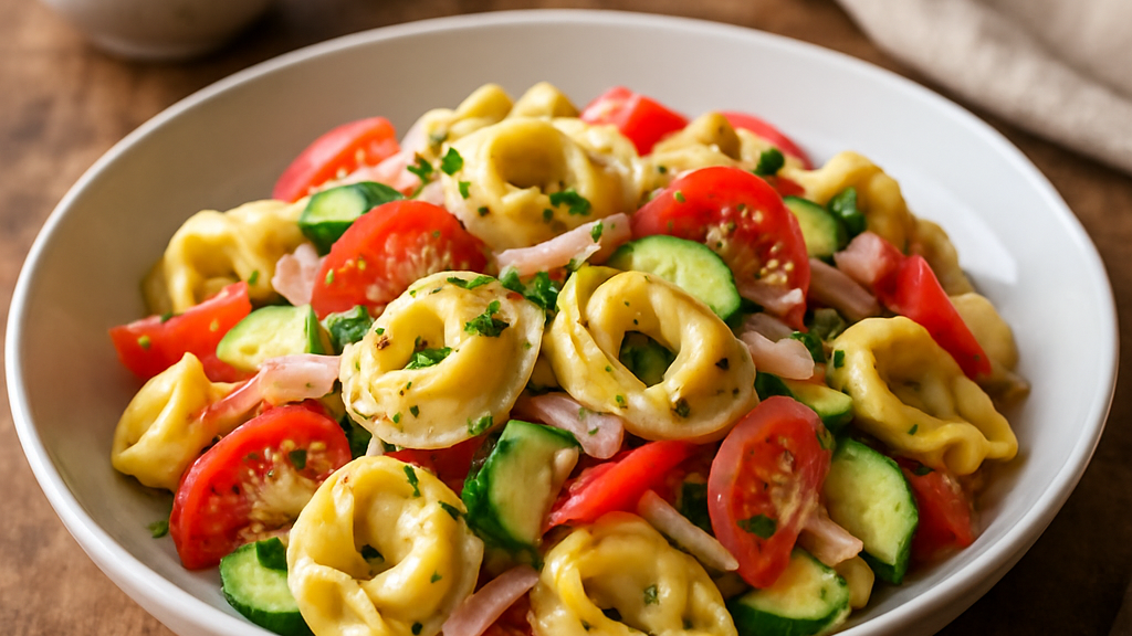 Image of Tortellini Salat (20 Min) | Frisch & Herzhaft