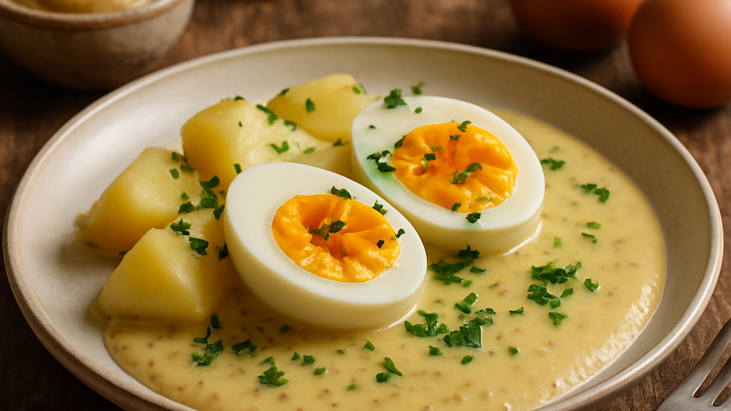 Image of Senfsoße (15 Min) | Würziges Rezept