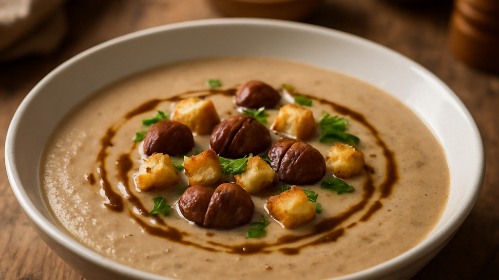 Image of Maronensuppe (30 Min) | Cremiges Rezept