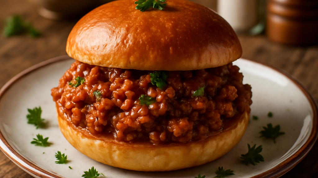 Image of Sloppy Joe (30 Min) | Herzhaftes Rezept