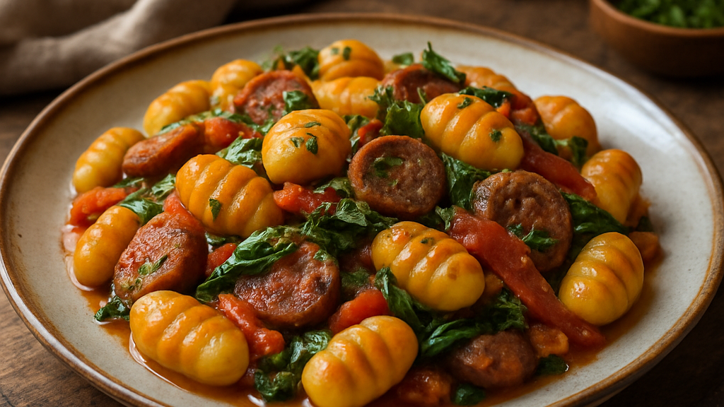 Image of Gnocchi Pfanne (30 Min) | Herzhaftes Rezept