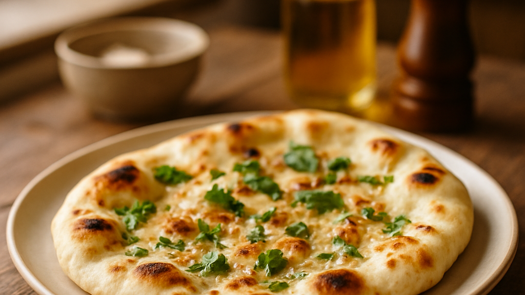 Image of Naan (45 Min) | Fluffiges Fladenbrot