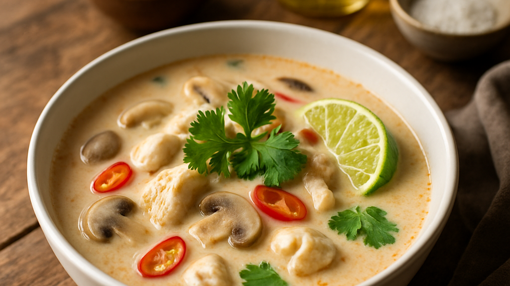 Image of Tom Kha Gai (30 Min) | Würzige Suppe