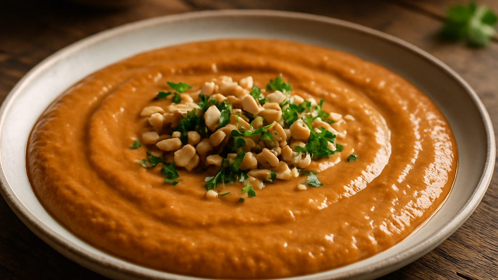 Image of Erdnusssauce (20 Min) | Würziges Rezept