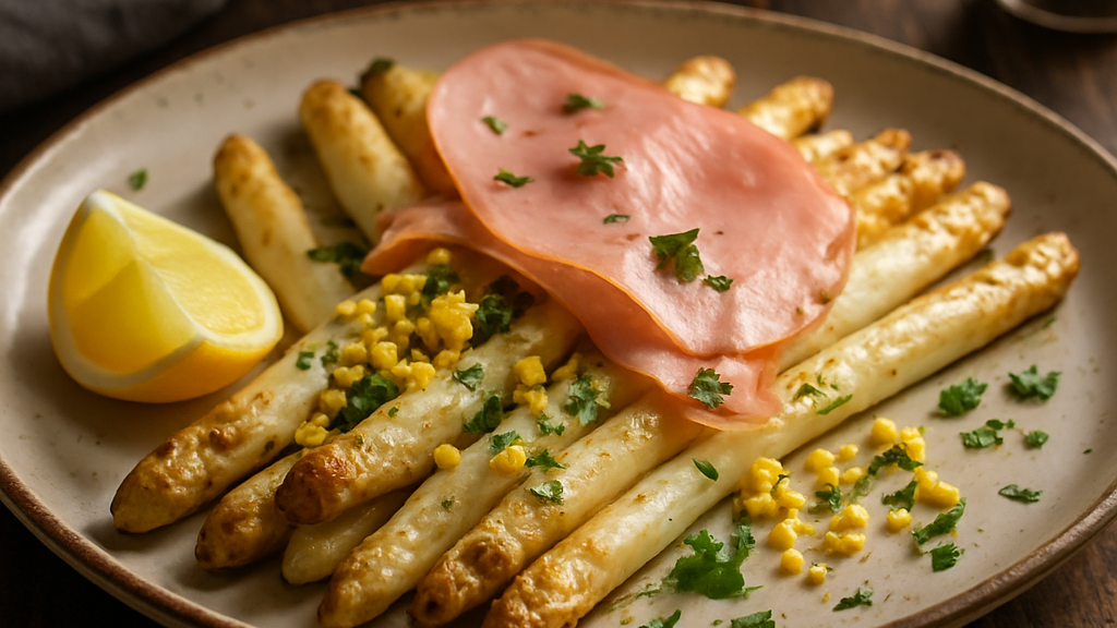 Image of Spargel im Backofen (30 Min) | Einfach & Herzhaft