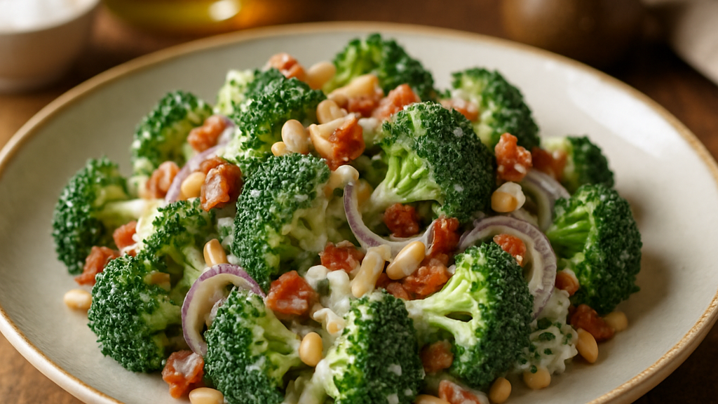 Image of Brokkoli Salat (20 Min) | Frisch & Knackig