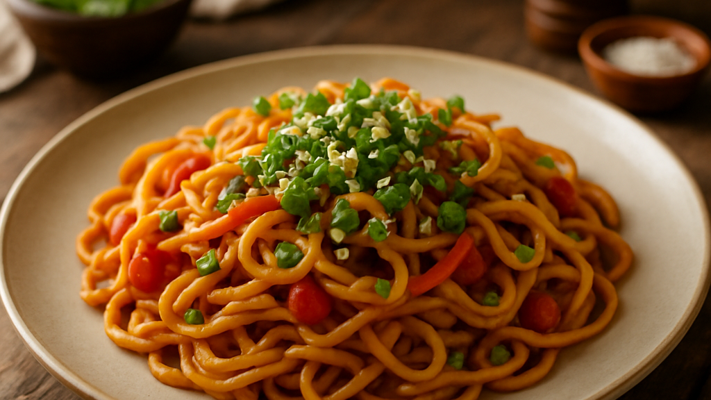 Image of Mie Nudeln (30 Min) | Würziges Rezept
