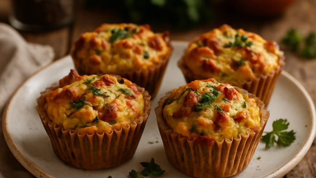 Image of Herzhafte Muffins (30 Min) | Würziges Rezept