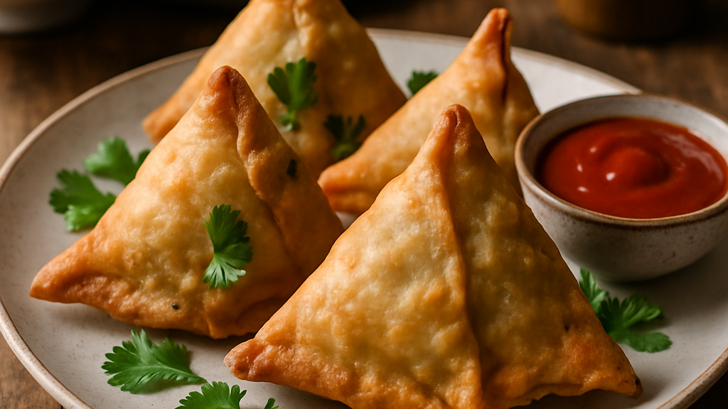Image of Samosa (45 Min) | Würziges Snack-Rezept