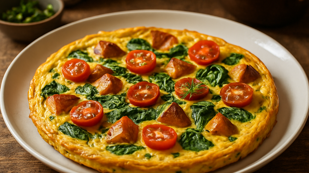 Image of Frittata (25 Min) | Herzhaftes Veggie-Rezept