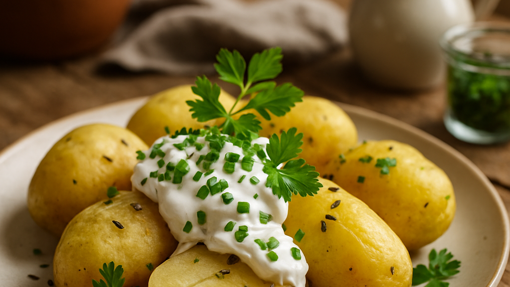 Image of Pellkartoffeln (30 Min) | Herzhaftes Rezept