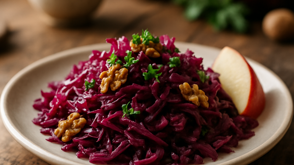 Image of Rotkohlsalat (20 Min) | Frischer Genuss