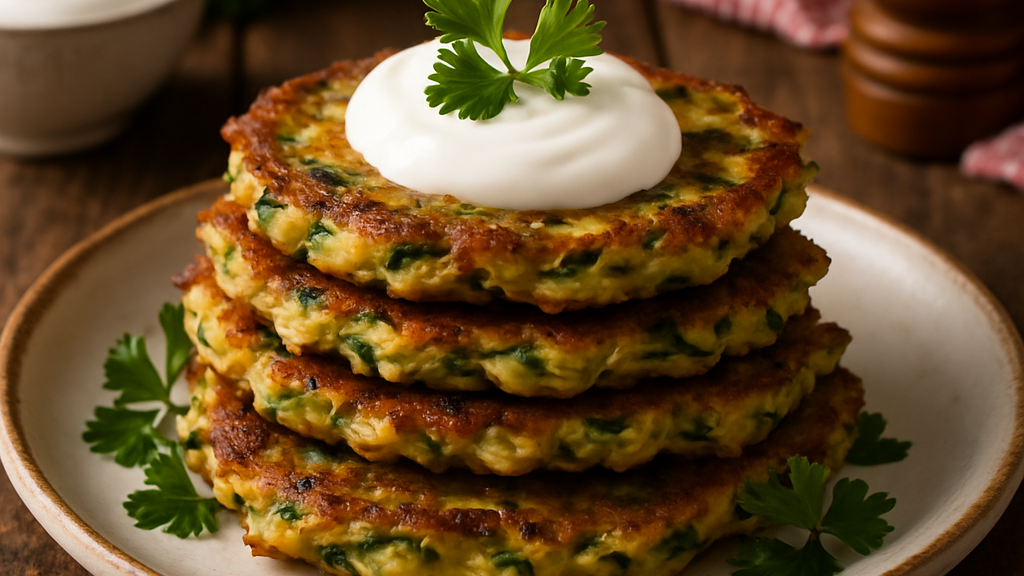Image of Zucchini Puffer (30 Min) | Herzhaft & Schnell