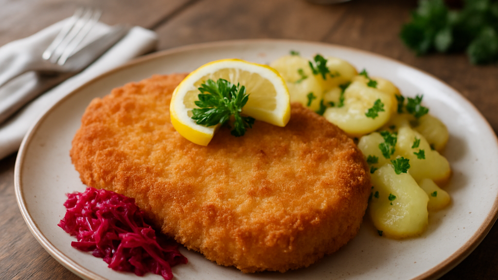 Image of Sellerieschnitzel (30 Min) | Herzhaftes Veggie-Rezept