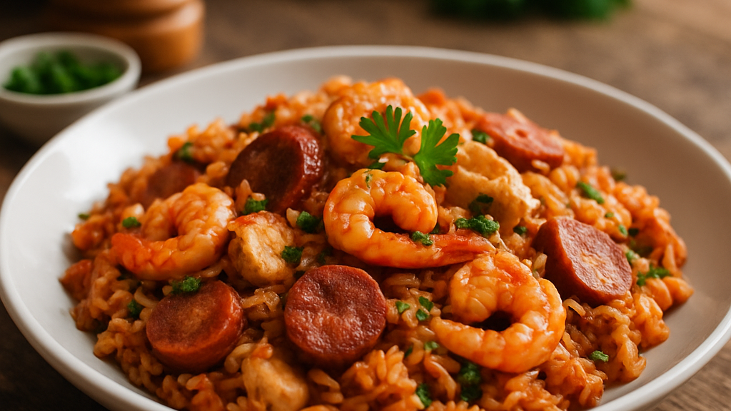 Image of Jambalaya (45 Min) | Würziges Reisgericht