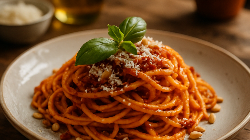 Image of Pesto Rosso (15 Min) | Würziges Rezept