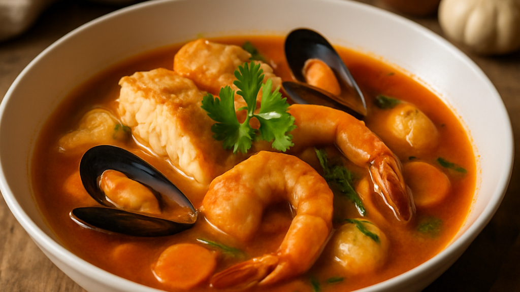 Image of Bouillabaisse (60 Min) | Würzige Suppe